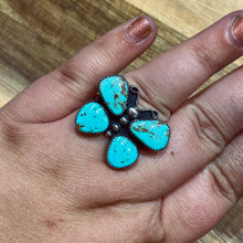 Load image into Gallery viewer, Butterfly Statement Ring Size 8.5
