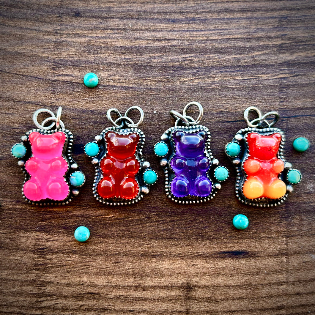 Valentines Gummy Pendants